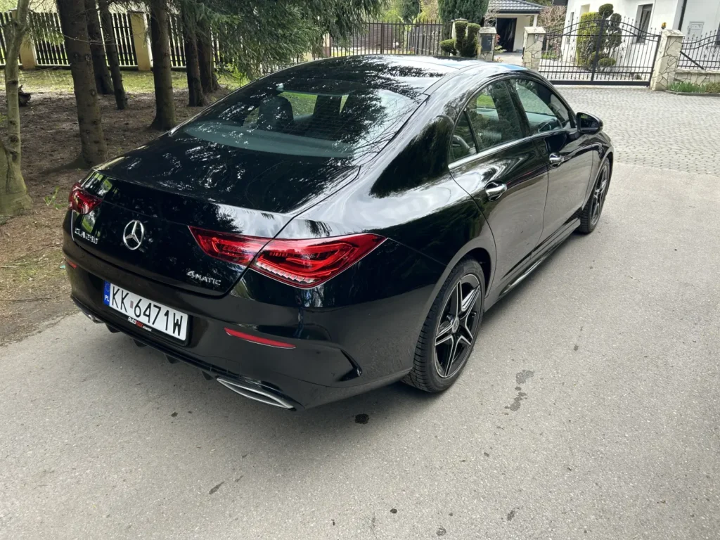 Mercedes-Benz CLA 2023 tylna prawa strona AMUMotors
