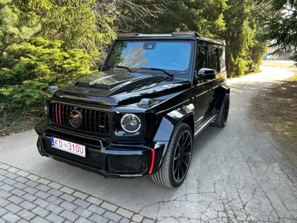 Mercedes G63 Brabus Amu motors