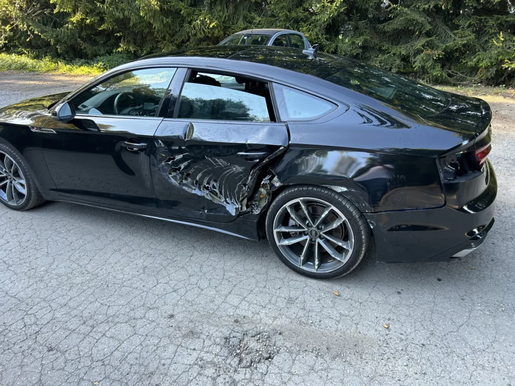Audi A5 2024 45 TFSi lewa strona AMUMotors