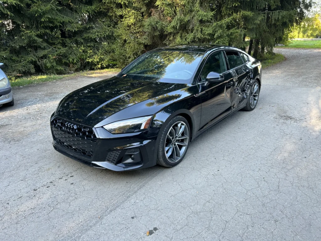 Audi A5 2024 45 TFSi przód lewy AMUMotors