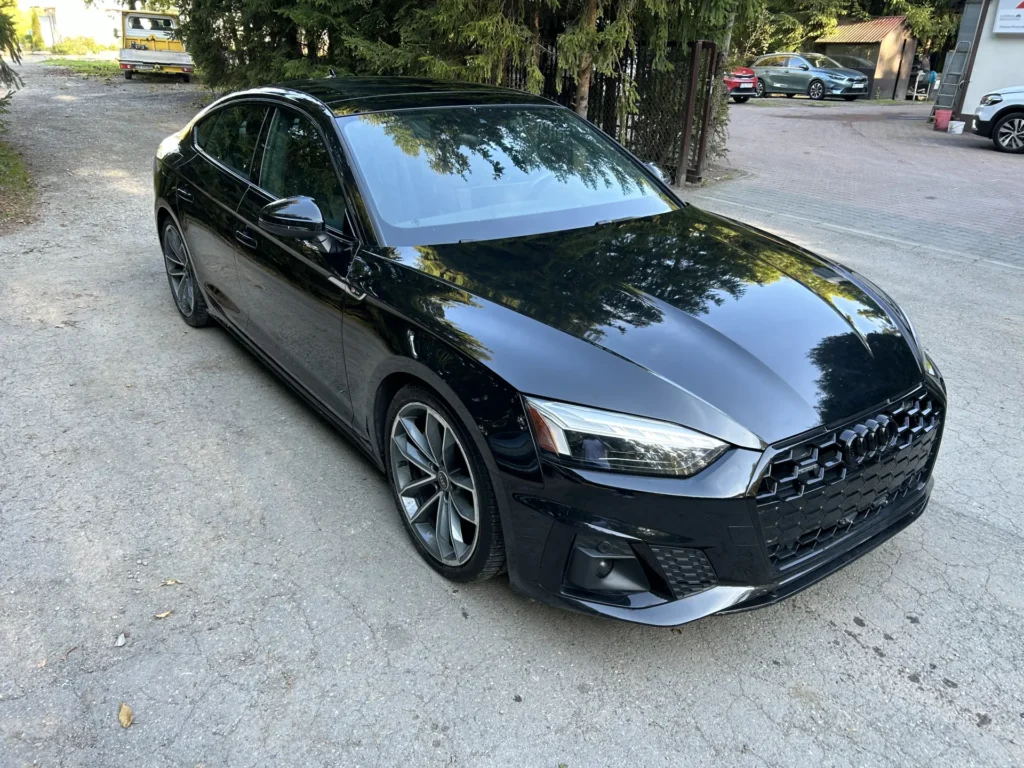Audi A5 2024 45 TFSi prawy przód AMUMotors